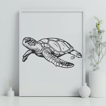 Sea Turtle In PNG & SVG