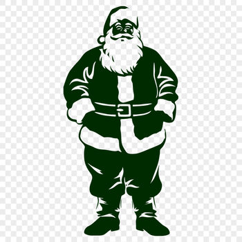 Stunning Father Christmas PNG