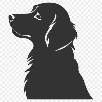 Unique Golden Retriever Decal