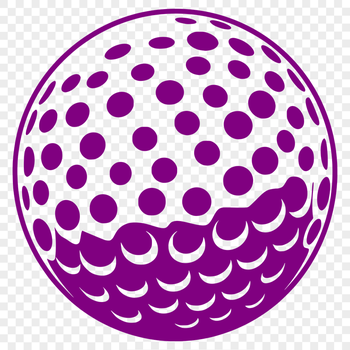 Unique Golf Ball SVG, PNG, PDF And DXF Files