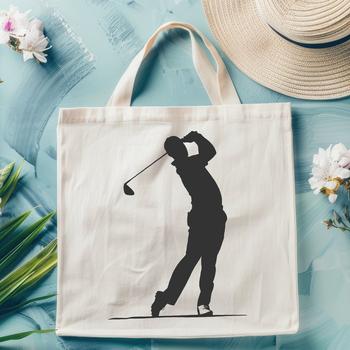 Stunning Golfer In SVG & DXF