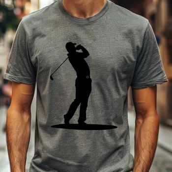 Free Unique Golfer Vector Art