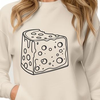 A high-quality vector illustration of a cheese, suitable for commercial or personal use in graphic design projects.