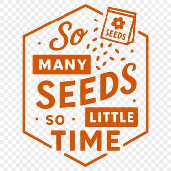 A collection of inspirational gardening quotes in a vector format suitable for various uses.
