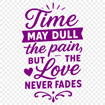 A collection of inspirational quotes about coping with grief, formatted as a vector SVG design.