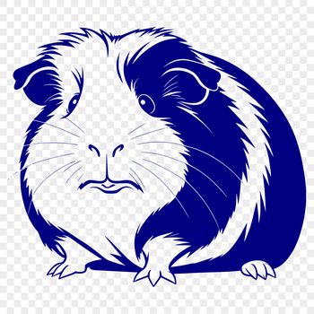 A detailed illustration of a Guinea Pig, ideal for personal or commercial vector art projects.