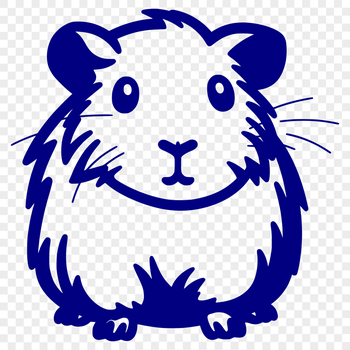 Free Creative Guinea Pig Clipart