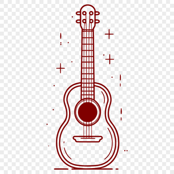 Creative Guitar PNG