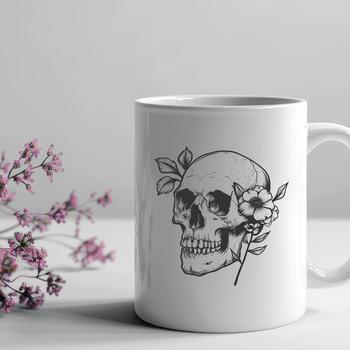 Beautiful Skull Template