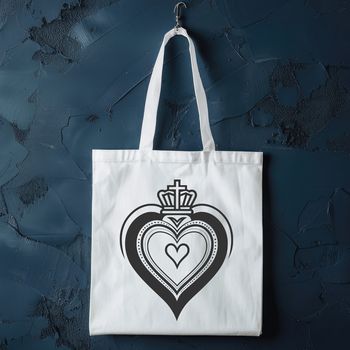 A sacred heart icon in vector format, ideal for religious designs and artwork.