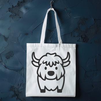 Highland Cow In SVG Format - Free Digital Download, Commercial Use