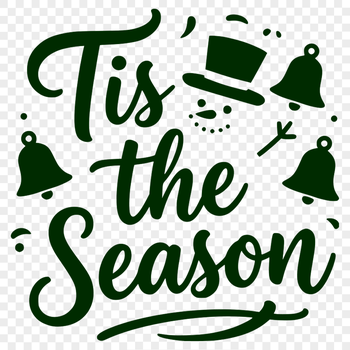 Christmas quote illustrations in a simple, vector format.