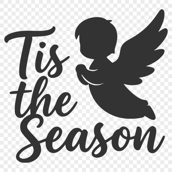 A collection of inspirational Christmas quotes in a clean vector format.