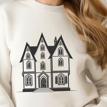 Vector illustration of a modern house.