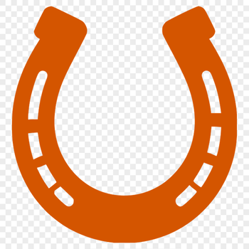 Free horse shoe SVG template for laser cutting