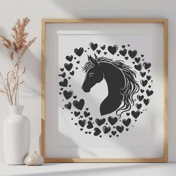 Artistic Horse Image - Free PDF