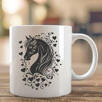 Free Horse In DXF For Free Download