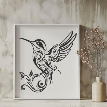 Ornate Bird Printable Image