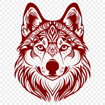 Unique Husky Clip Art