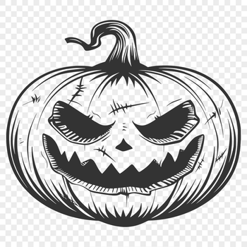 Free Unique Pumpkin Decal