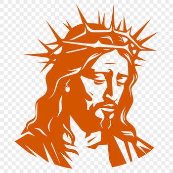 Beautiful Jesus SVG, PNG, PDF And DXF Files