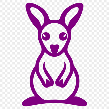 Free Unique Kangaroo Printable Artwork