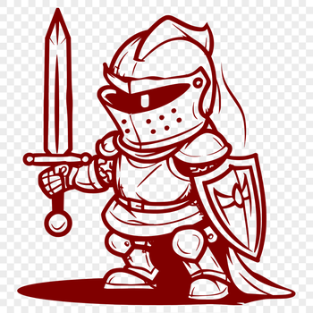 Free Free Knight Vector Illustration