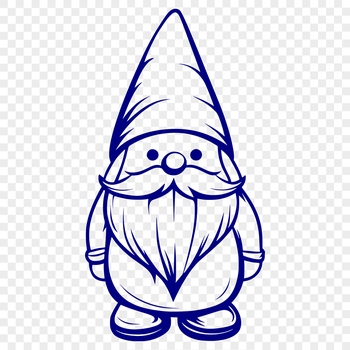 A mythical creature standing in full body form, depicted as a dwarf-like being.