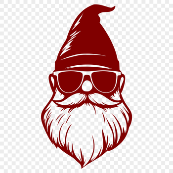 A mythical creature with the upper body of a dwarf and the lower body of a long necked animal, wearing trendy sunglasses.