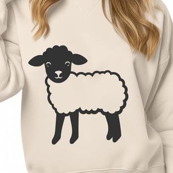 Artistic Lamb Vector Art