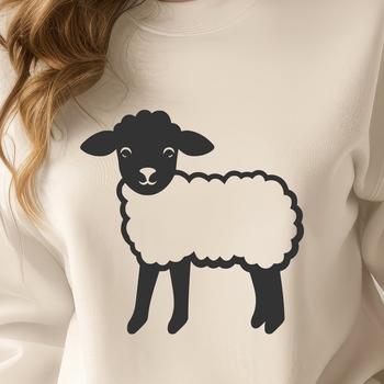 Free Unique Lamb Printable Image