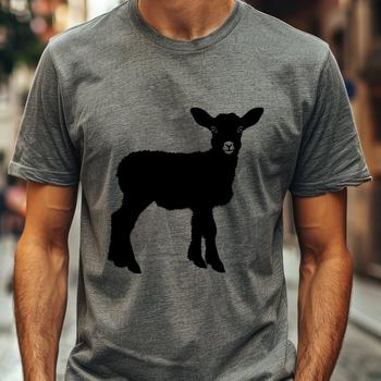 Lamb In SVG, PNG, PDF And DXF Files