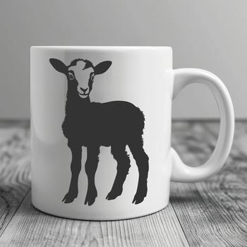 Unique Lamb In SVG & DXF