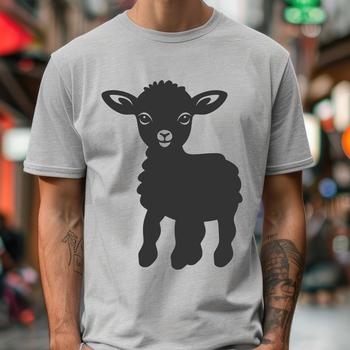 Beautiful Sheep In DXF