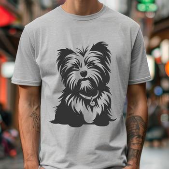 Beautiful Morkie - PNG Format