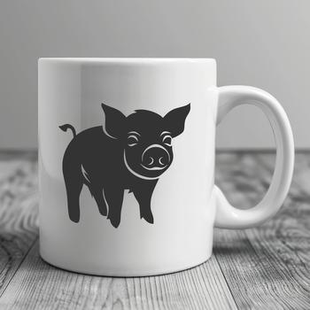 Stunning Piglet In PDF & PNG