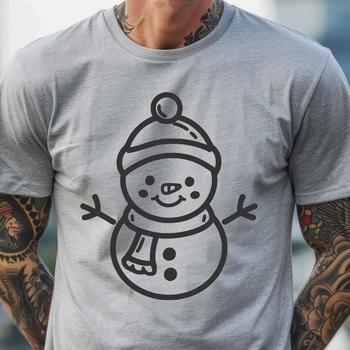 Free Unique Snowman Clipart