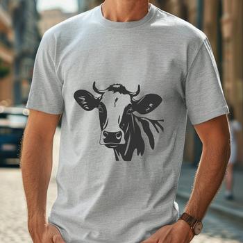 Artistic Cow In SVG Format