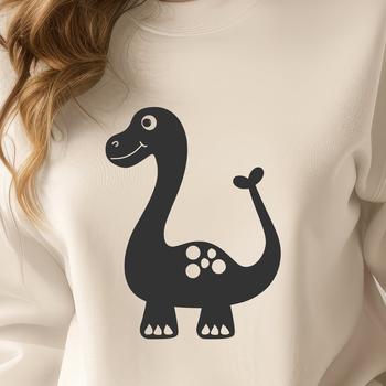 Unique Brachiosaurus In DXF