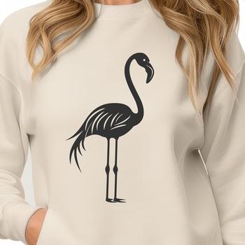 Artistic Flamingo - Craft DXF