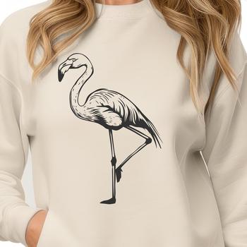 Flamingo In DXF Format