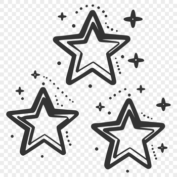 A geometric star design made up of intersecting lines, suitable for cutting machines or stencils.