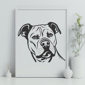 Creative Pitbull In SVG Format