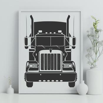 Unique Truck - Sublimation SVG