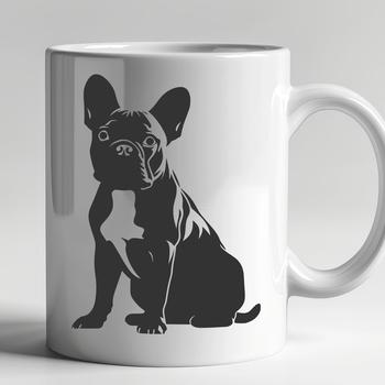 French Bulldog In SVG