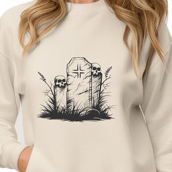 Creative Grave Stone In PDF And PNG