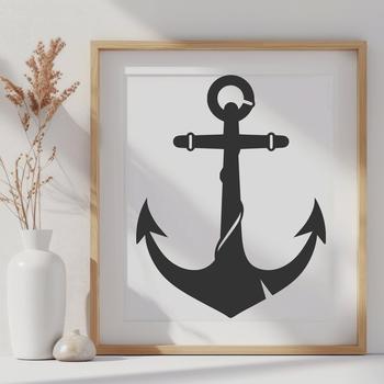 Creative Anchor In SVG & DXF