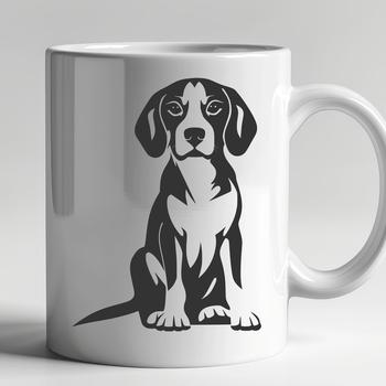 Free Beagle In SVG & DXF