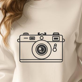 Stunning Camera Vector Craft File