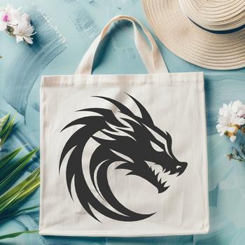 Artistic Dragon - Craft SVG